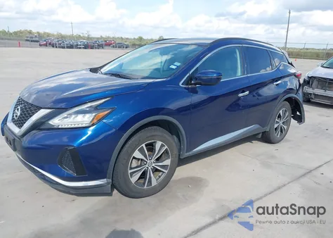 2020 Nissan Murano Sv Intelligent Awd из США, поврежденный, VIN 5N1AZ2BS5LN124742